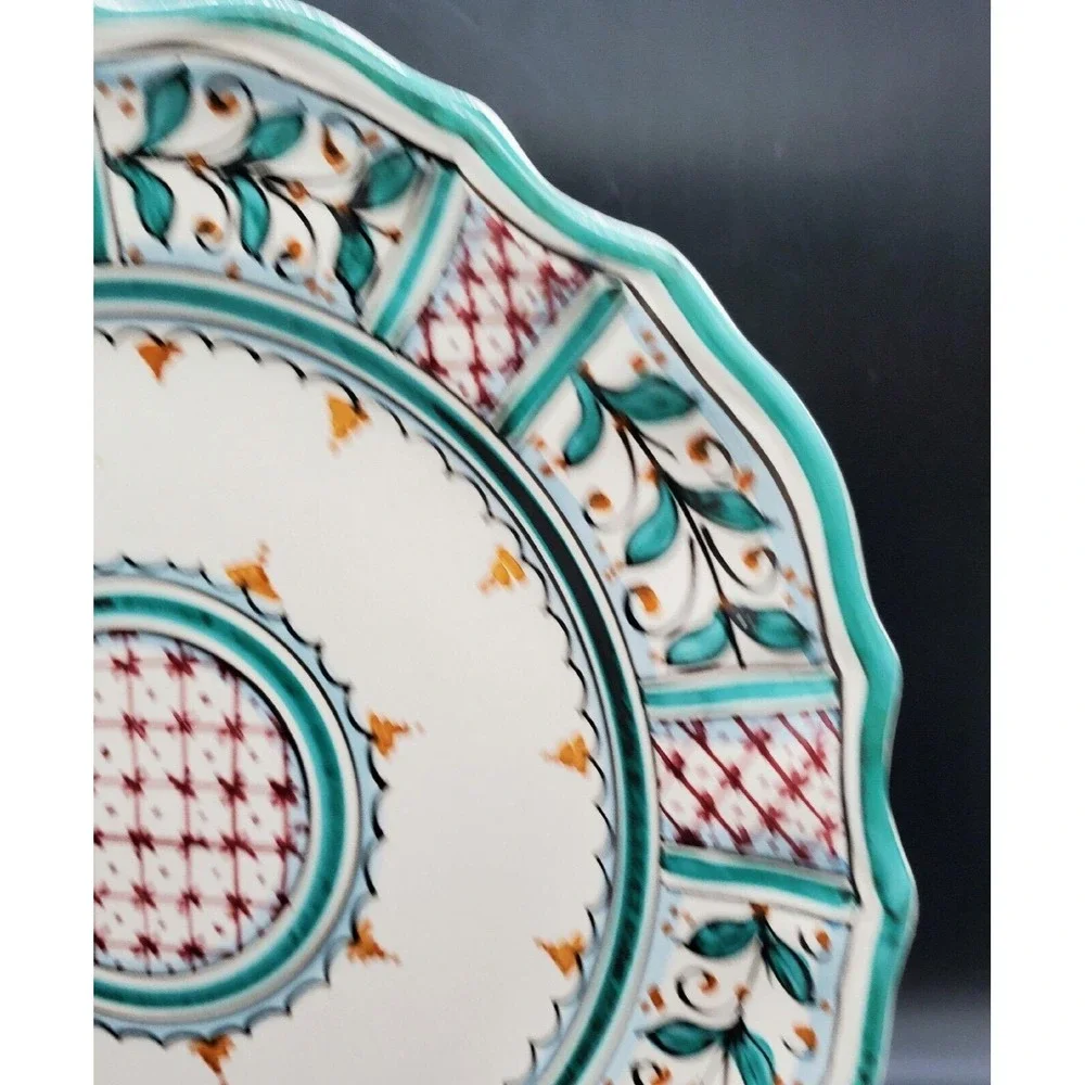 Vintage Handpainted Italian Pottery 12.5